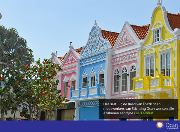 Dia di Aruba groet 2025 ocan caribisch
