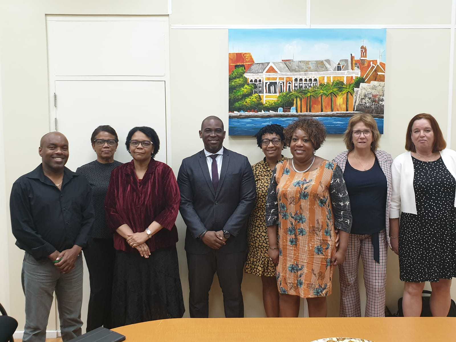 Ocan delegatie platform Uni Forsa Ocan caribisch