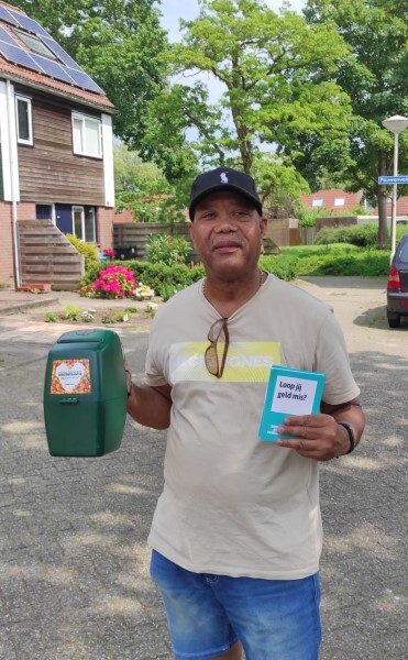 Oproep Sherwin Ceclilia AVS collecteren St Oosterfaantje