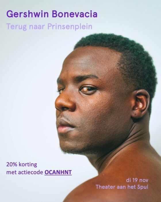 Uitnodiging Gershwin Bonevacia Terug naar Prinsenplein Den Haag nov 2024 Ocan Caribisch Het Nationale Theater